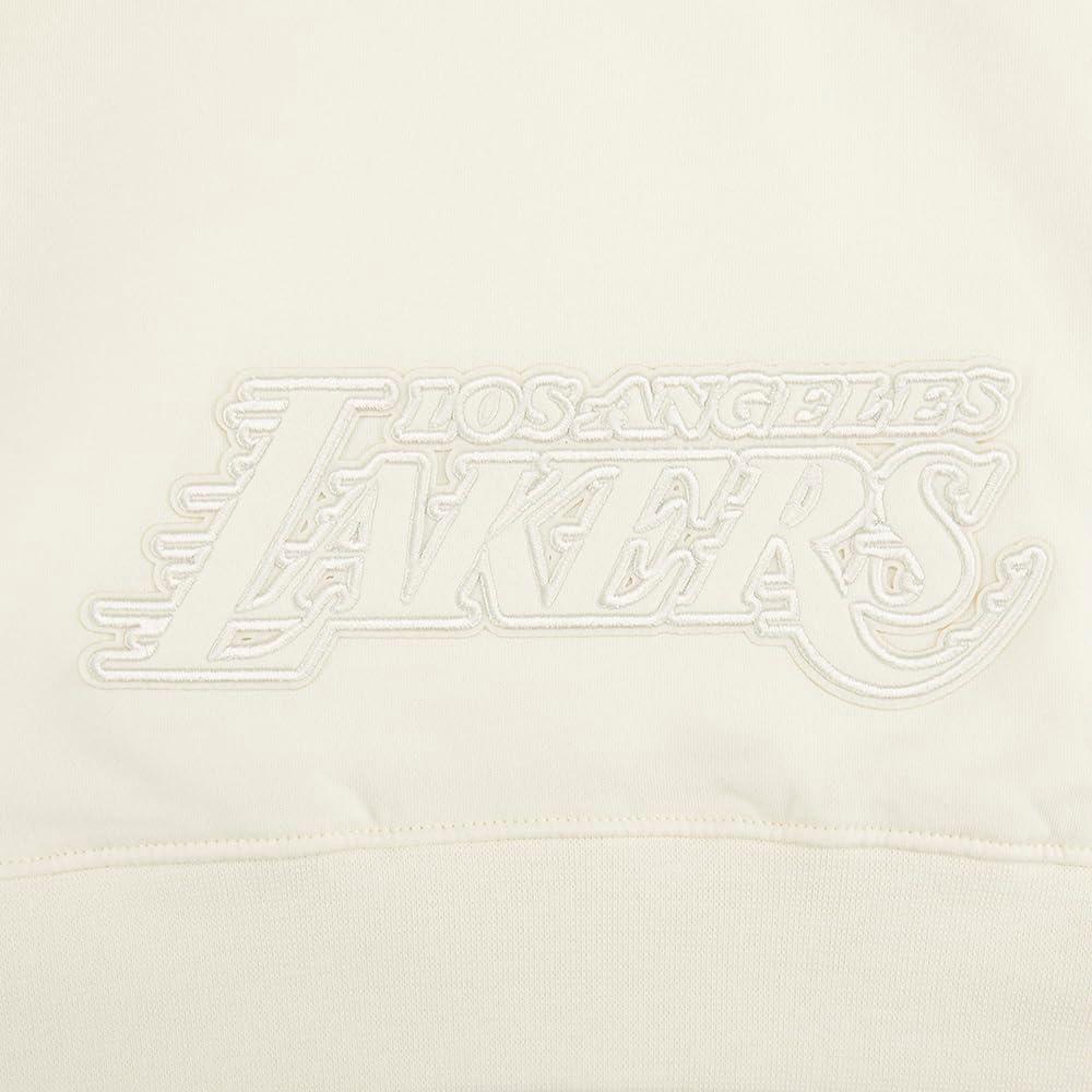 imagePro Standard Big Girls NBA Neutral Fleece Pull Over HoodieEggshell