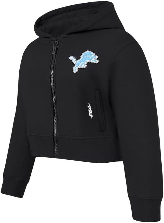 imagePro Standard Big Girls NFL Classic Essentials Full Zip HoodieBlack