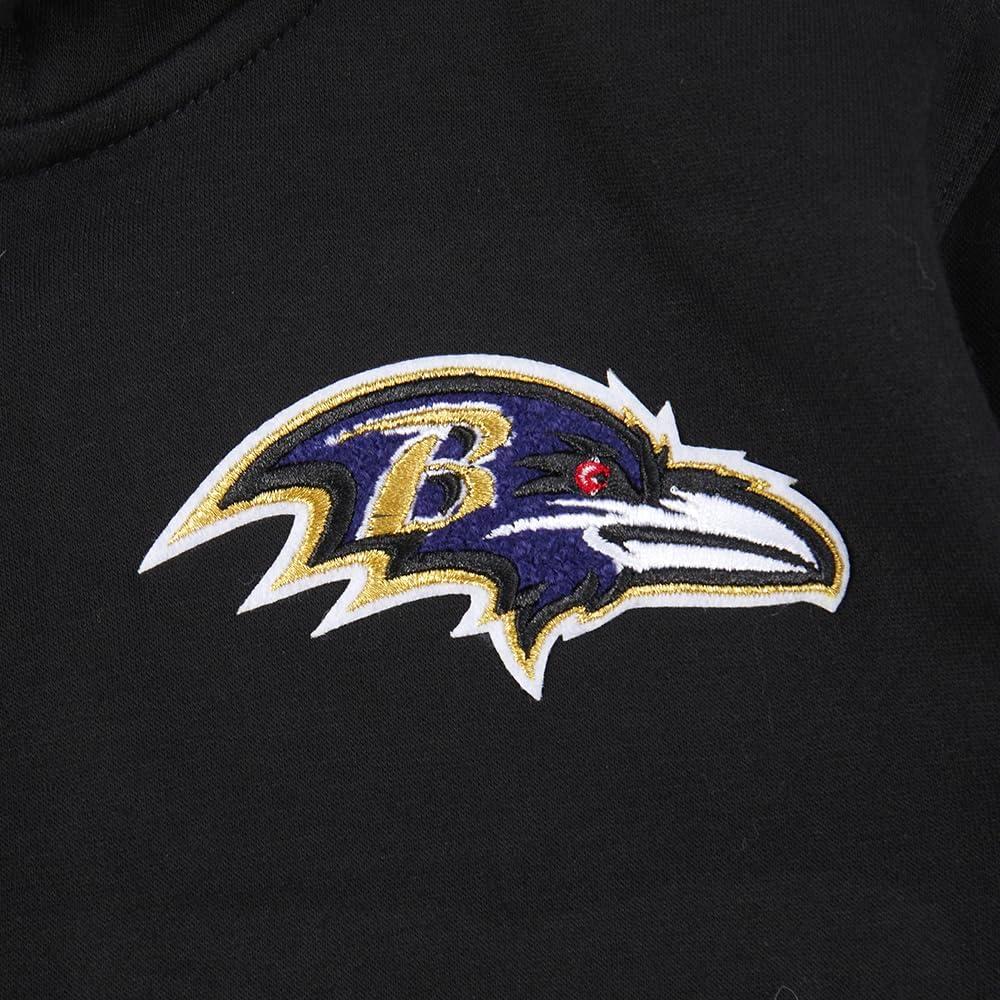 imagePro Standard Big Girls NFL Classic Essentials Full Zip HoodieBlack