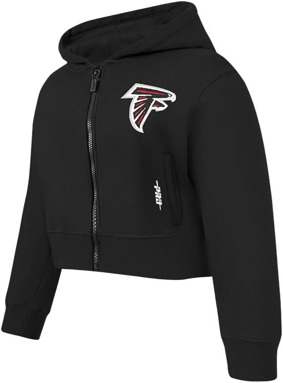 imagePro Standard Big Girls NFL Classic Essentials Full Zip HoodieBlack