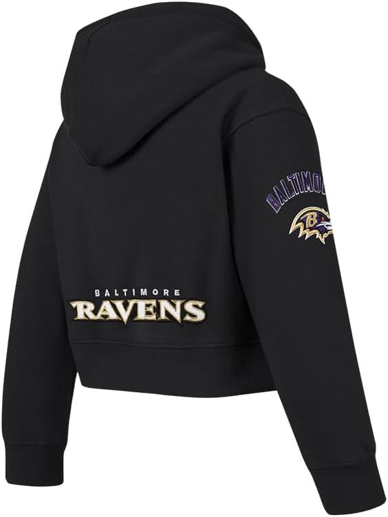 imagePro Standard Big Girls NFL Classic Essentials Full Zip HoodieBlack
