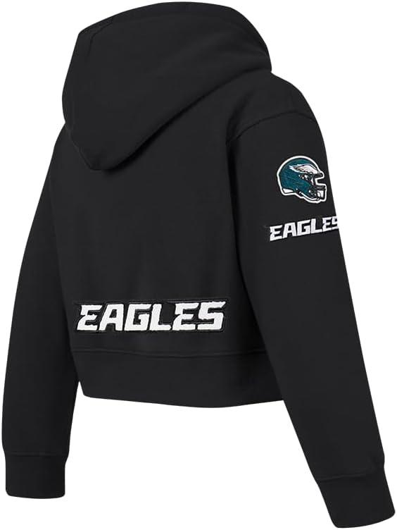 imagePro Standard Big Girls NFL Classic Essentials Full Zip HoodieBlack