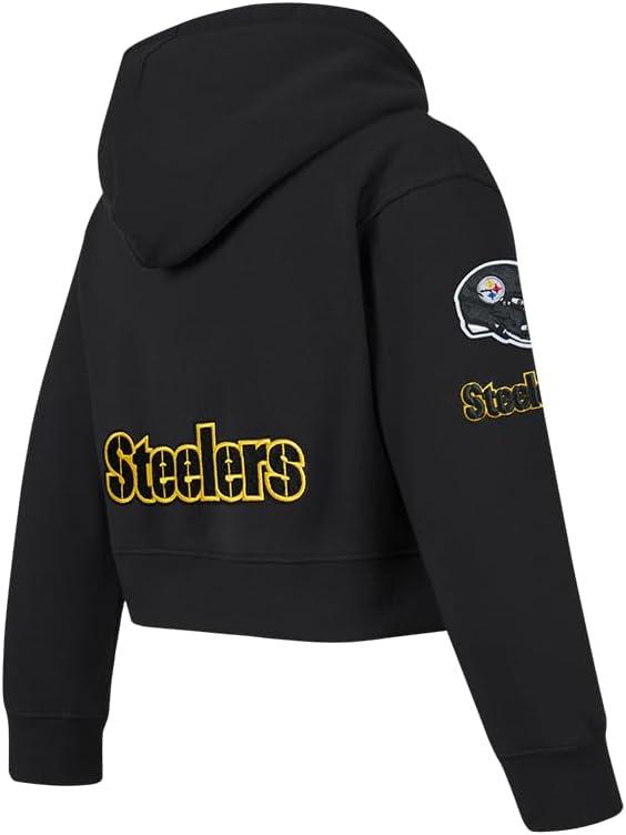 imagePro Standard Big Girls NFL Classic Essentials Full Zip HoodieBlack