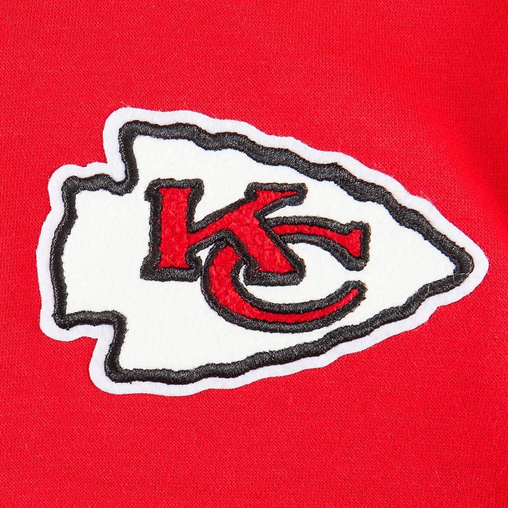 imagePro Standard Big Girls NFL Classic Essentials Full Zip HoodieRed
