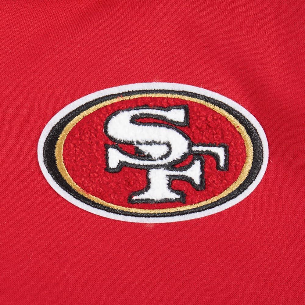 imagePro Standard Big Girls NFL Classic Essentials Full Zip HoodieRed