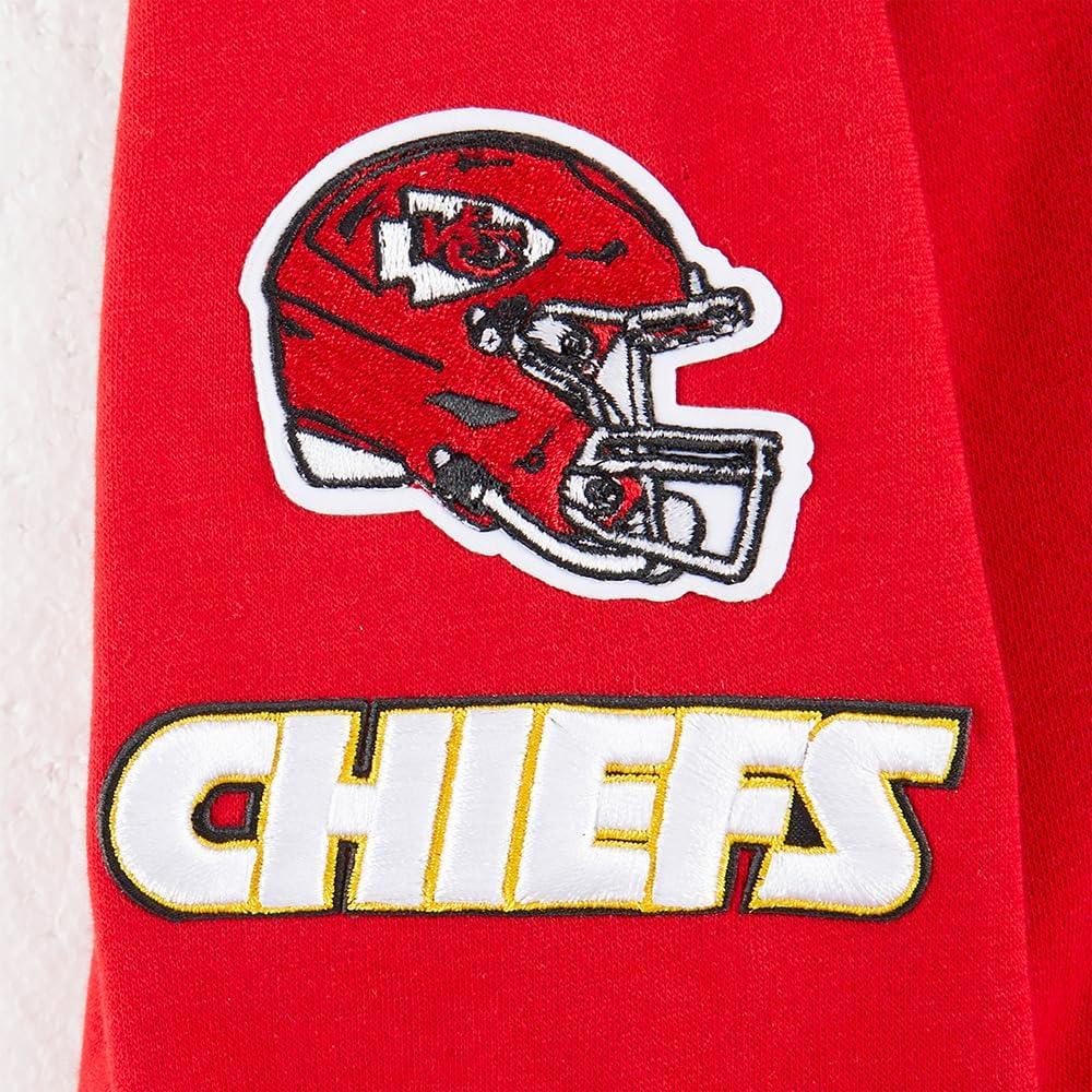 imagePro Standard Big Girls NFL Classic Essentials Full Zip HoodieRed