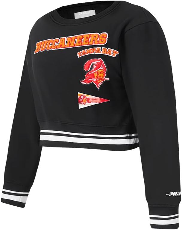 imagePro Standard Big Girls NFL Retro Classics Crewneck SweatshirtBlack