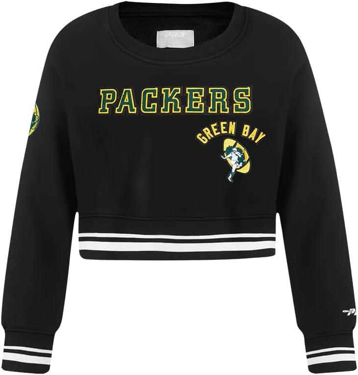 imagePro Standard Big Girls NFL Retro Classics Crewneck SweatshirtBlack