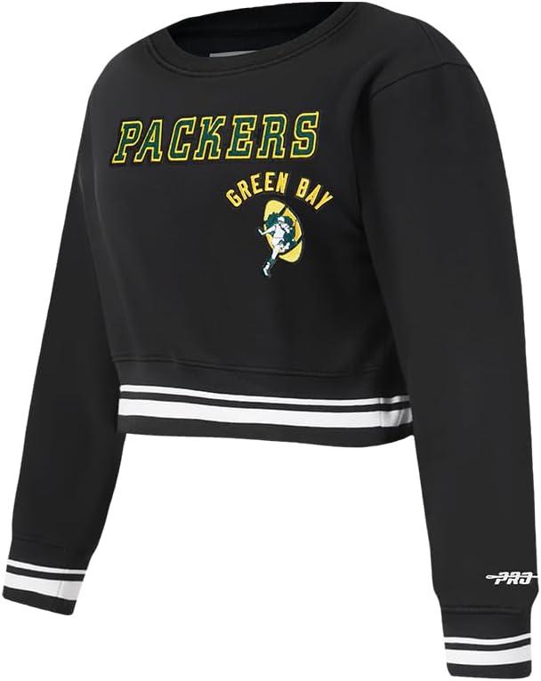imagePro Standard Big Girls NFL Retro Classics Crewneck SweatshirtBlack