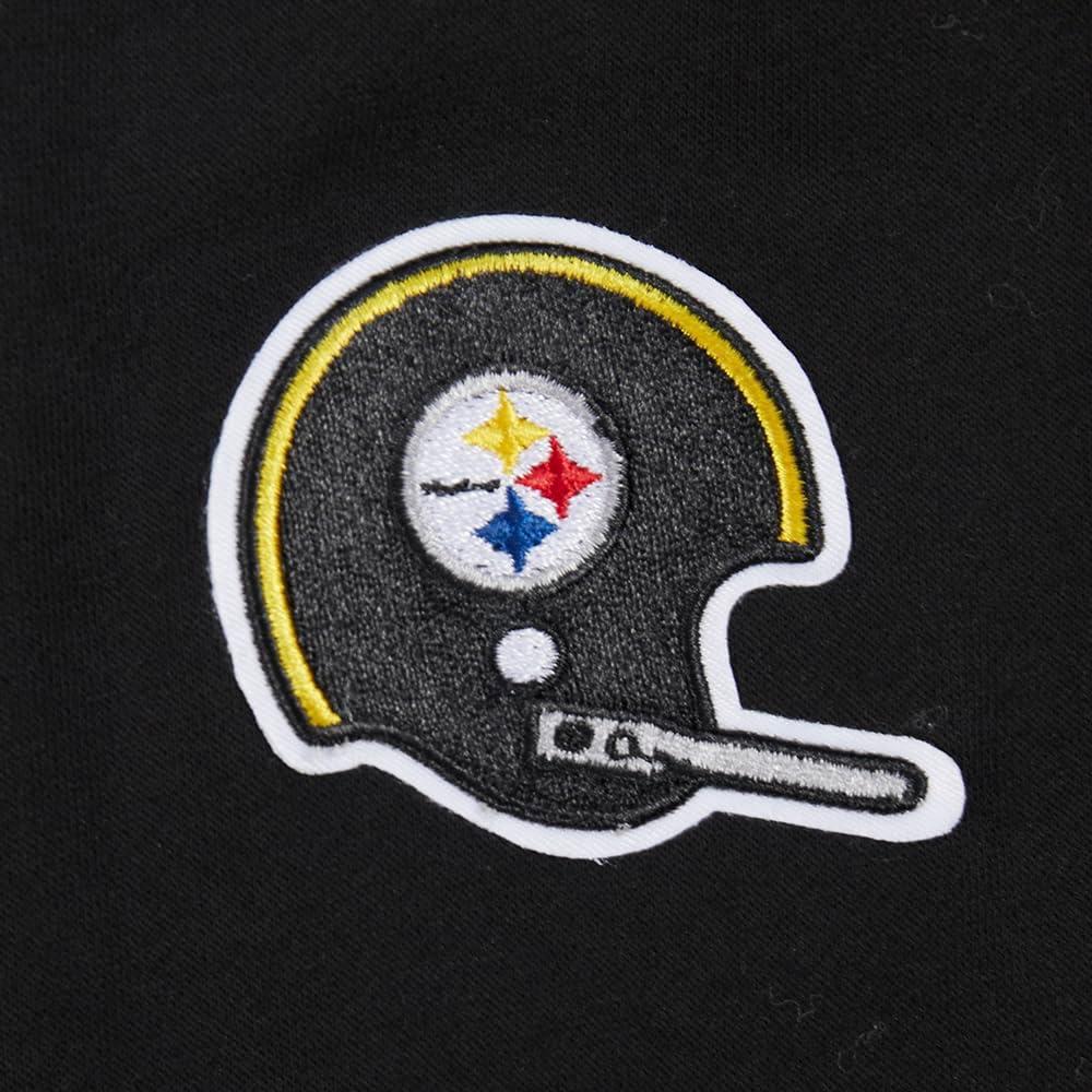 imagePro Standard Big Girls NFL Retro Classics Crewneck SweatshirtBlackYellow