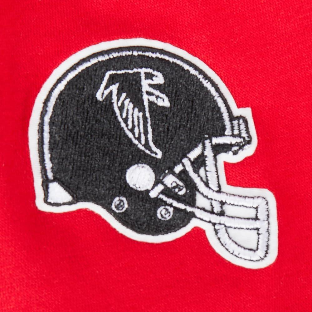 imagePro Standard Big Girls NFL Retro Classics Crewneck SweatshirtRedBlack