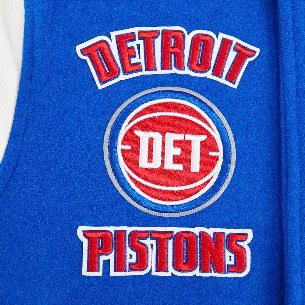 imagePro Standard Big Kids NBA Retro Classics Varsity JacketRoyal BlueRed