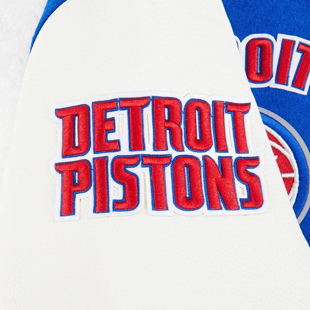 imagePro Standard Big Kids NBA Retro Classics Varsity JacketRoyal BlueRed