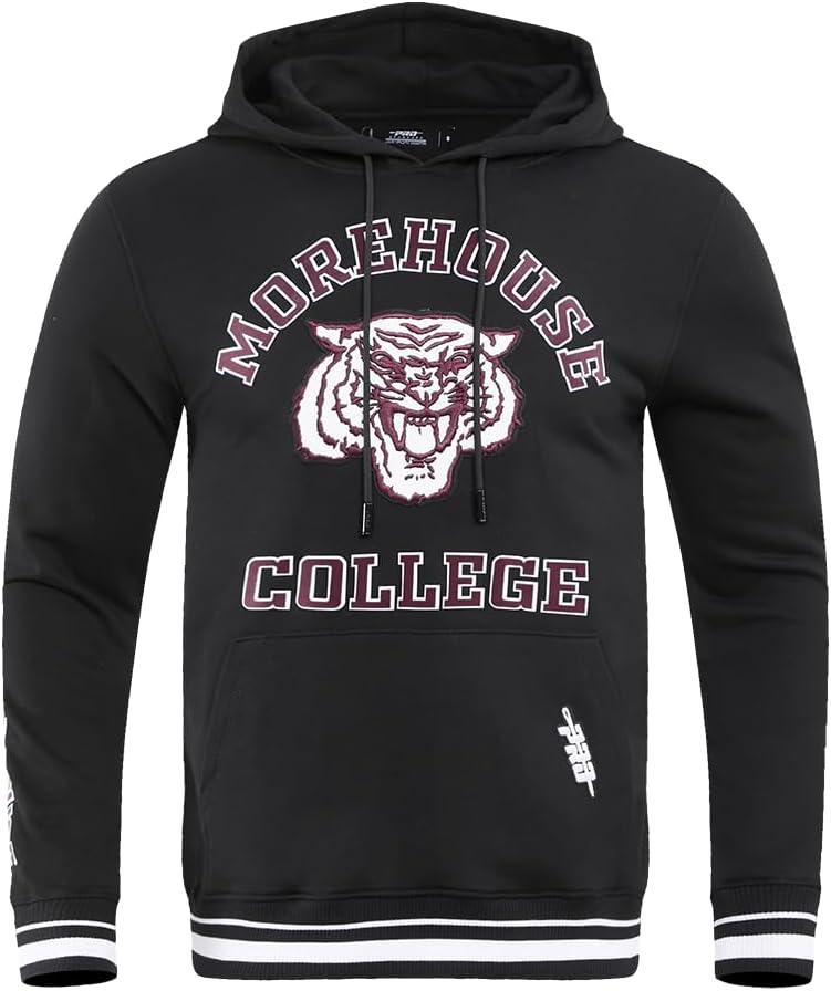 imagePro Standard Mens College Classic Chenille Pull Over HoodieBlack