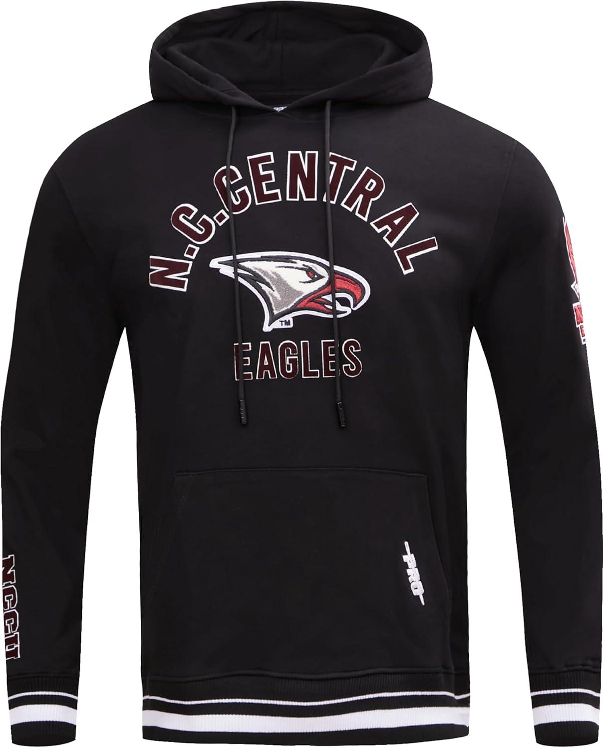 imagePro Standard Mens College Classic Chenille Pull Over HoodieBlack