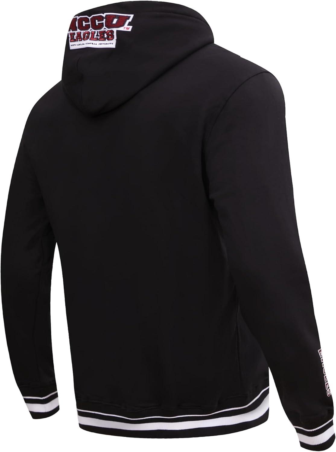 imagePro Standard Mens College Classic Chenille Pull Over HoodieBlack