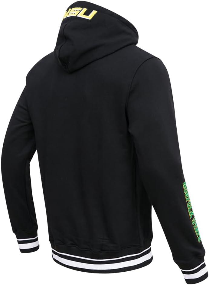 imagePro Standard Mens College Classic Chenille Pull Over HoodieBlack