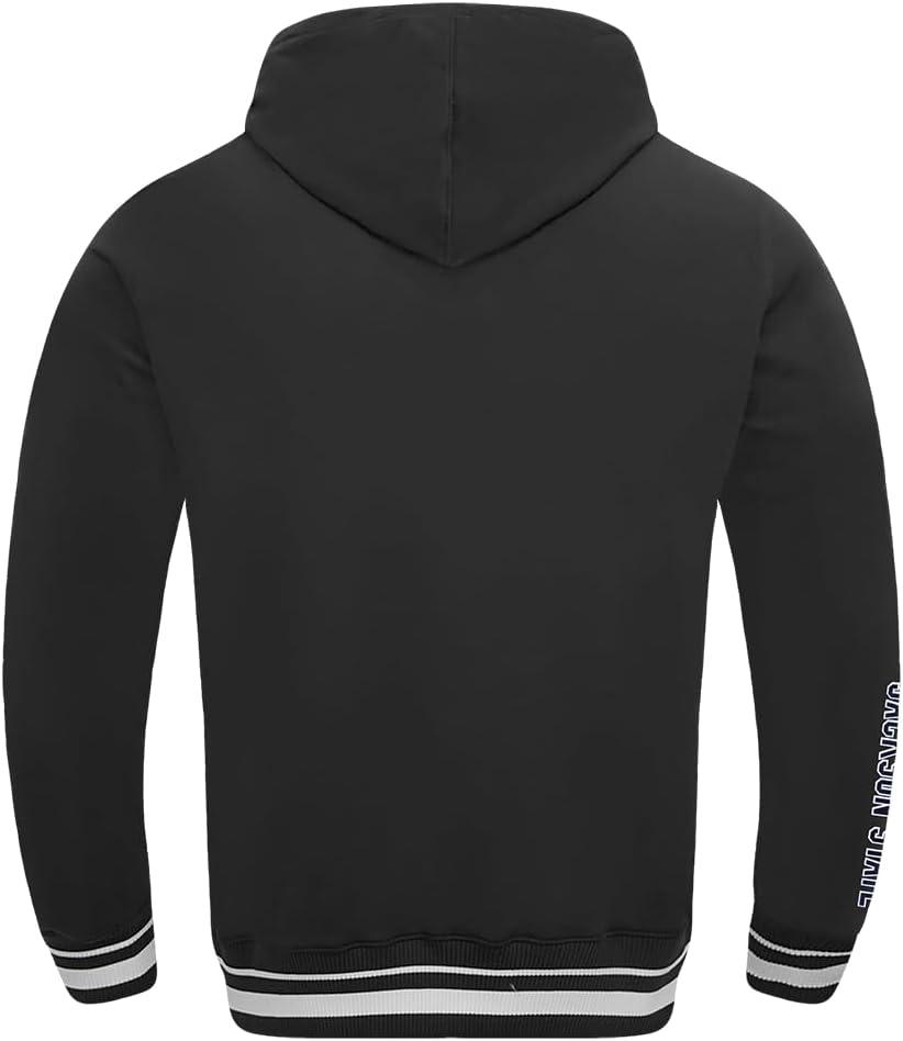 imagePro Standard Mens College Classic Chenille Pull Over HoodieBlack