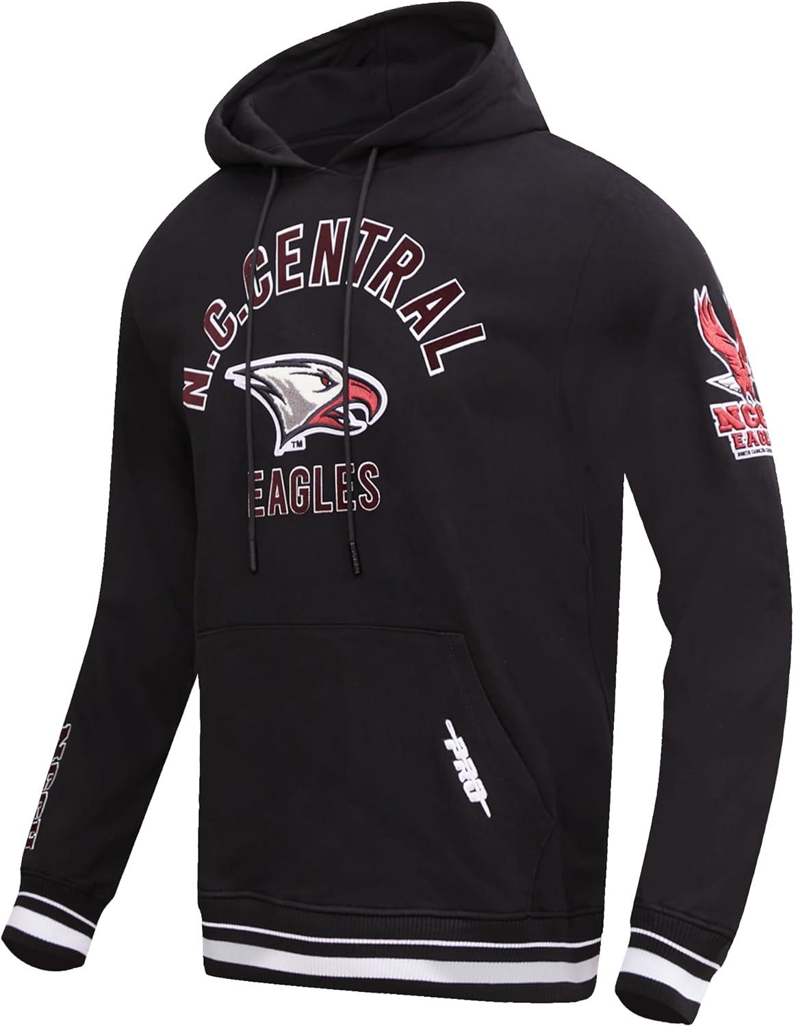 imagePro Standard Mens College Classic Chenille Pull Over HoodieBlack