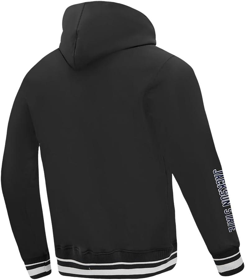imagePro Standard Mens College Classic Chenille Pull Over HoodieBlack