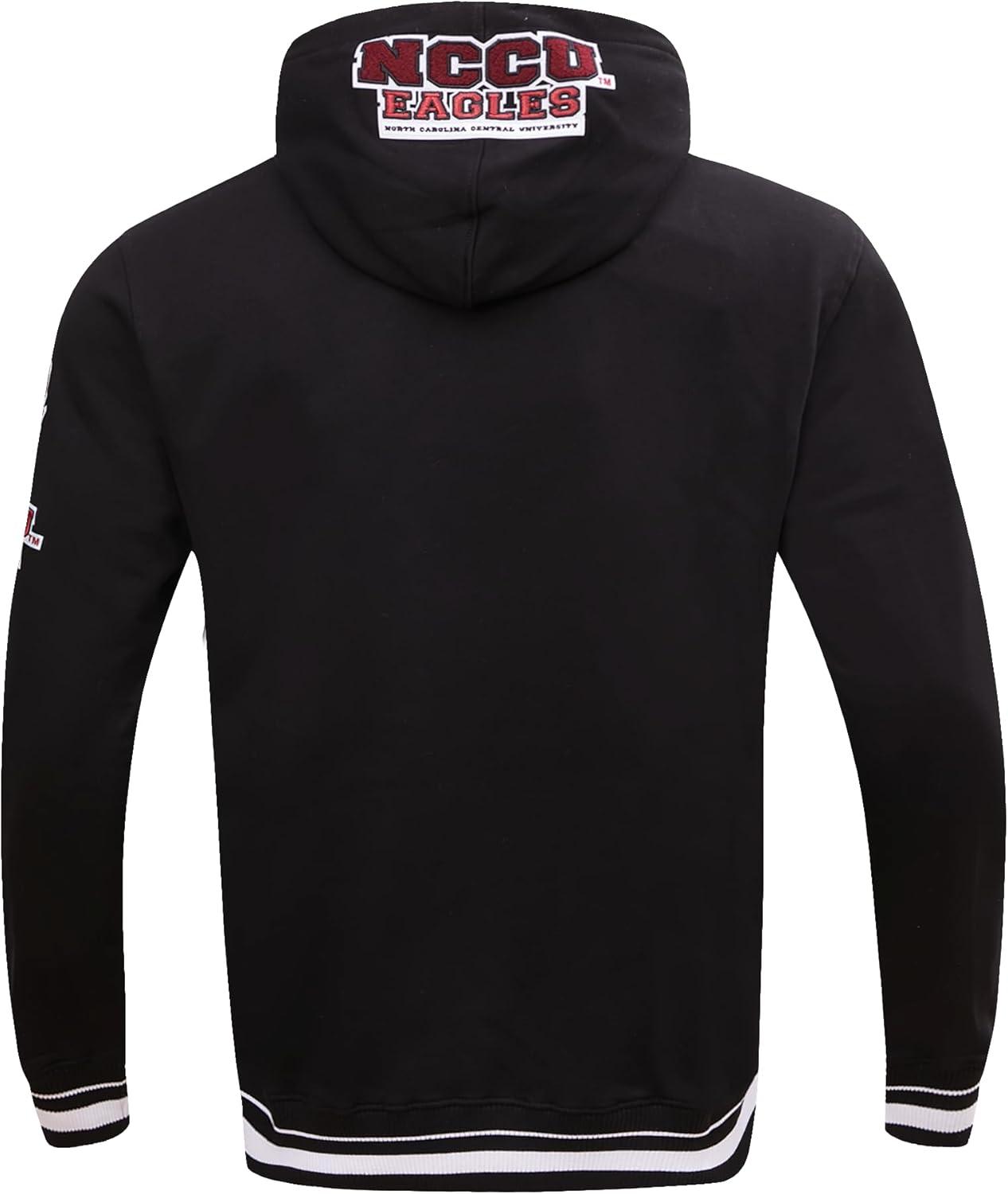 imagePro Standard Mens College Classic Chenille Pull Over HoodieBlack