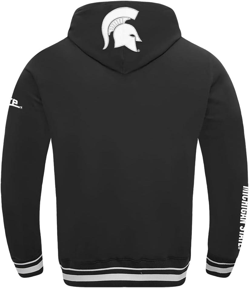 imagePro Standard Mens College Classic Chenille Pull Over HoodieBlack