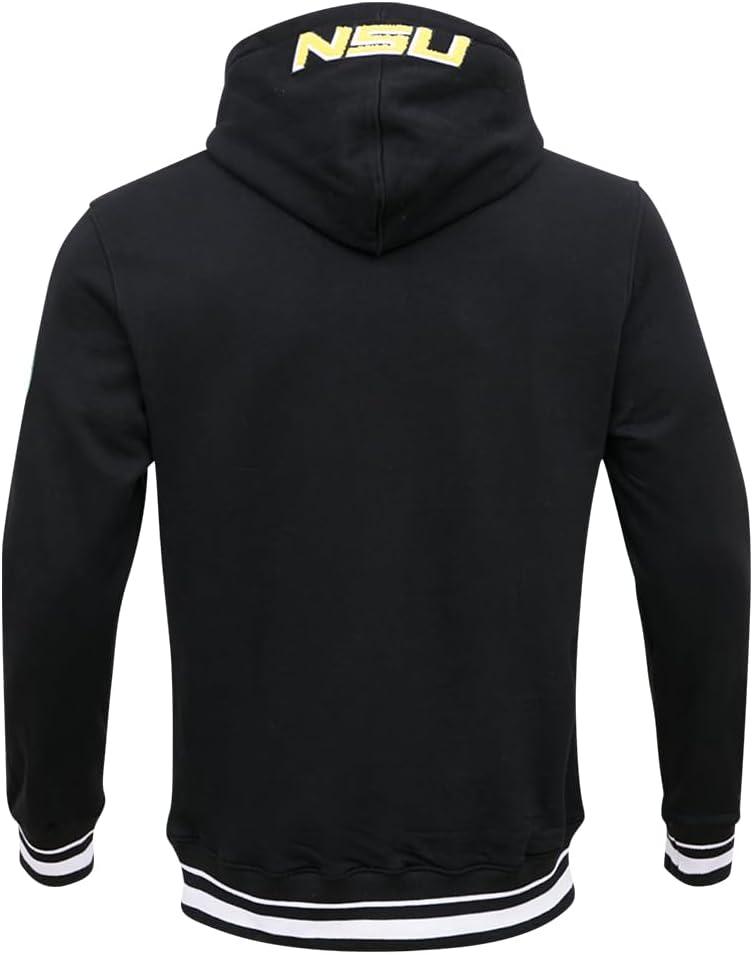 imagePro Standard Mens College Classic Chenille Pull Over HoodieBlack