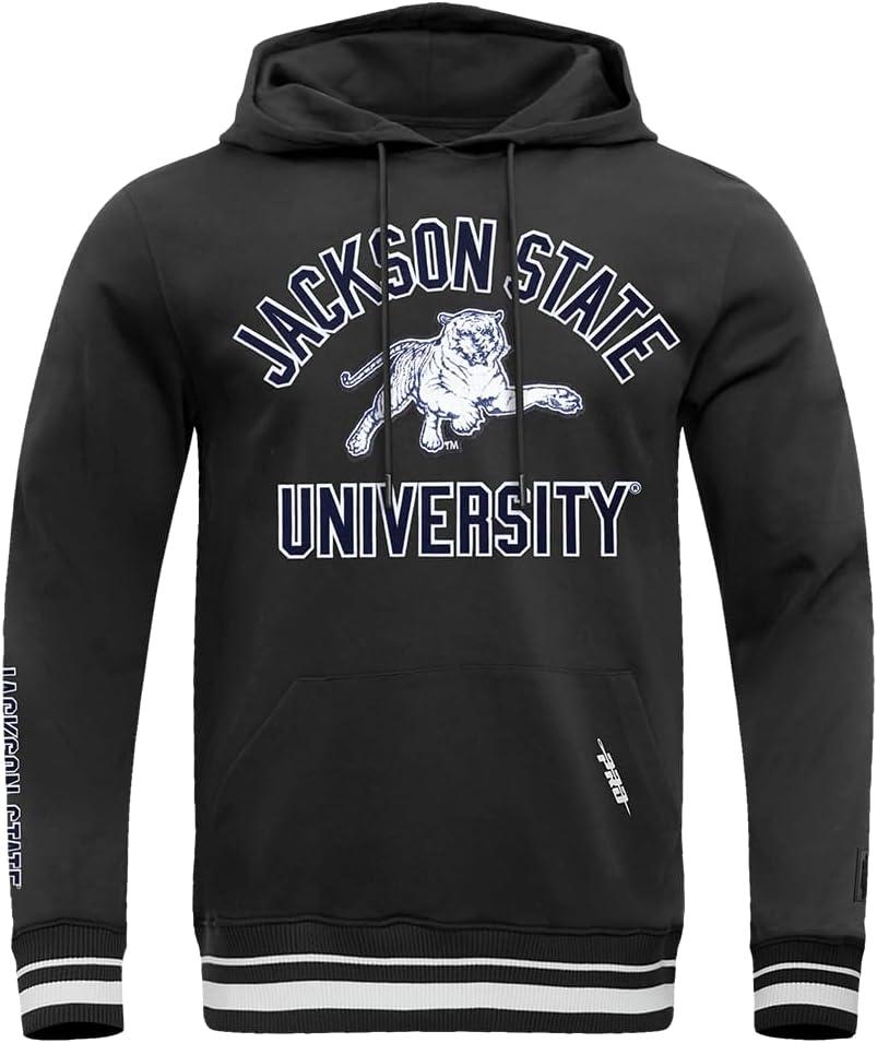 imagePro Standard Mens College Classic Chenille Pull Over HoodieBlack