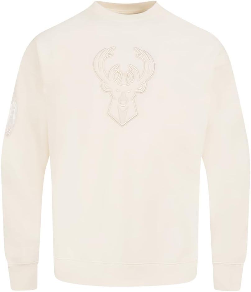 imagePro Standard Mens NBA Neutral Crewneck SweatshirtEggshell