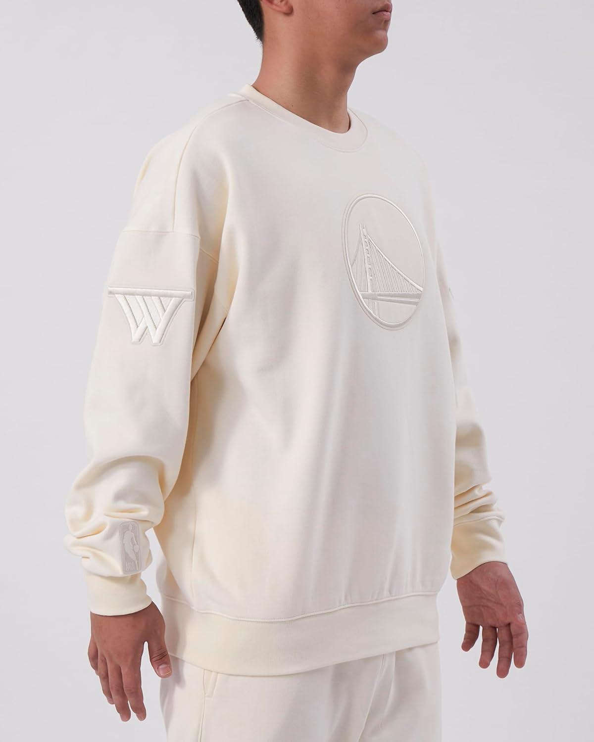 imagePro Standard Mens NBA Neutral Crewneck SweatshirtEggshell
