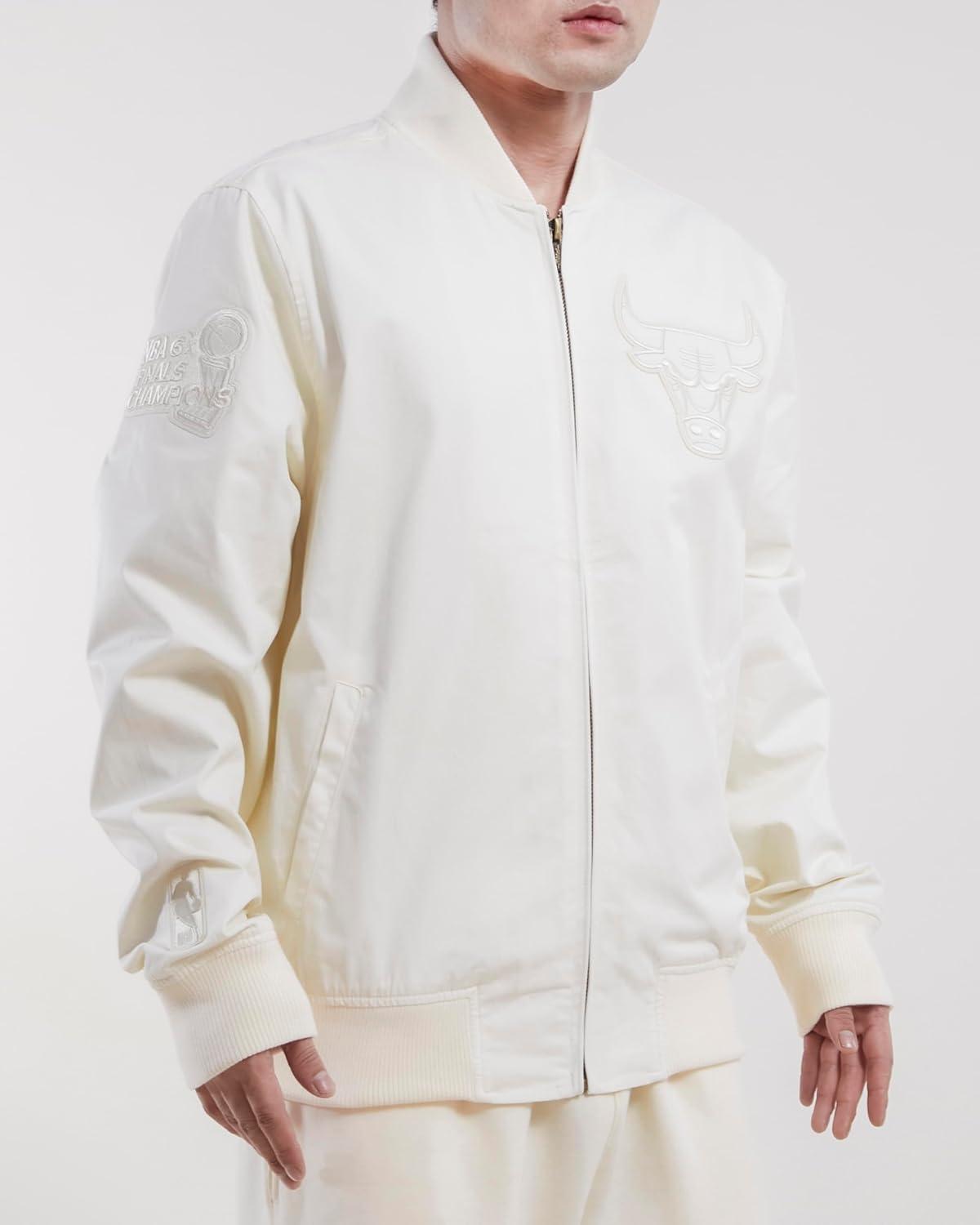 imagePro Standard Mens NBA Neutral Twill JacketEggshell