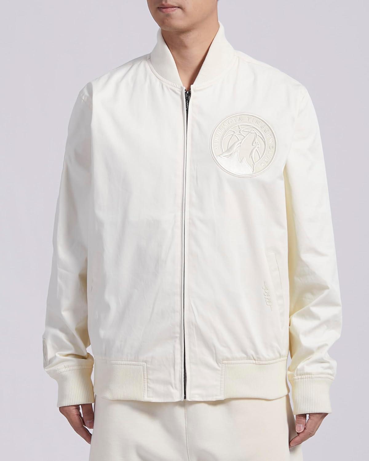 imagePro Standard Mens NBA Neutral Twill JacketEggshell