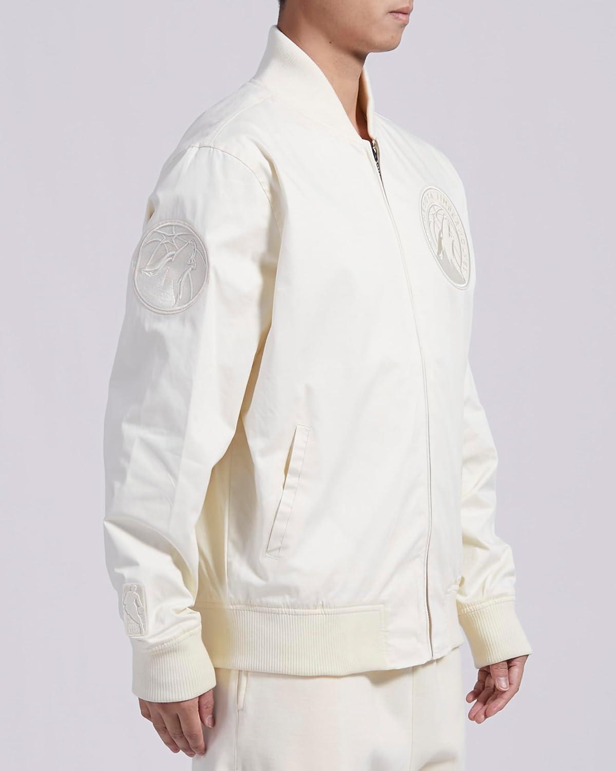 imagePro Standard Mens NBA Neutral Twill JacketEggshell