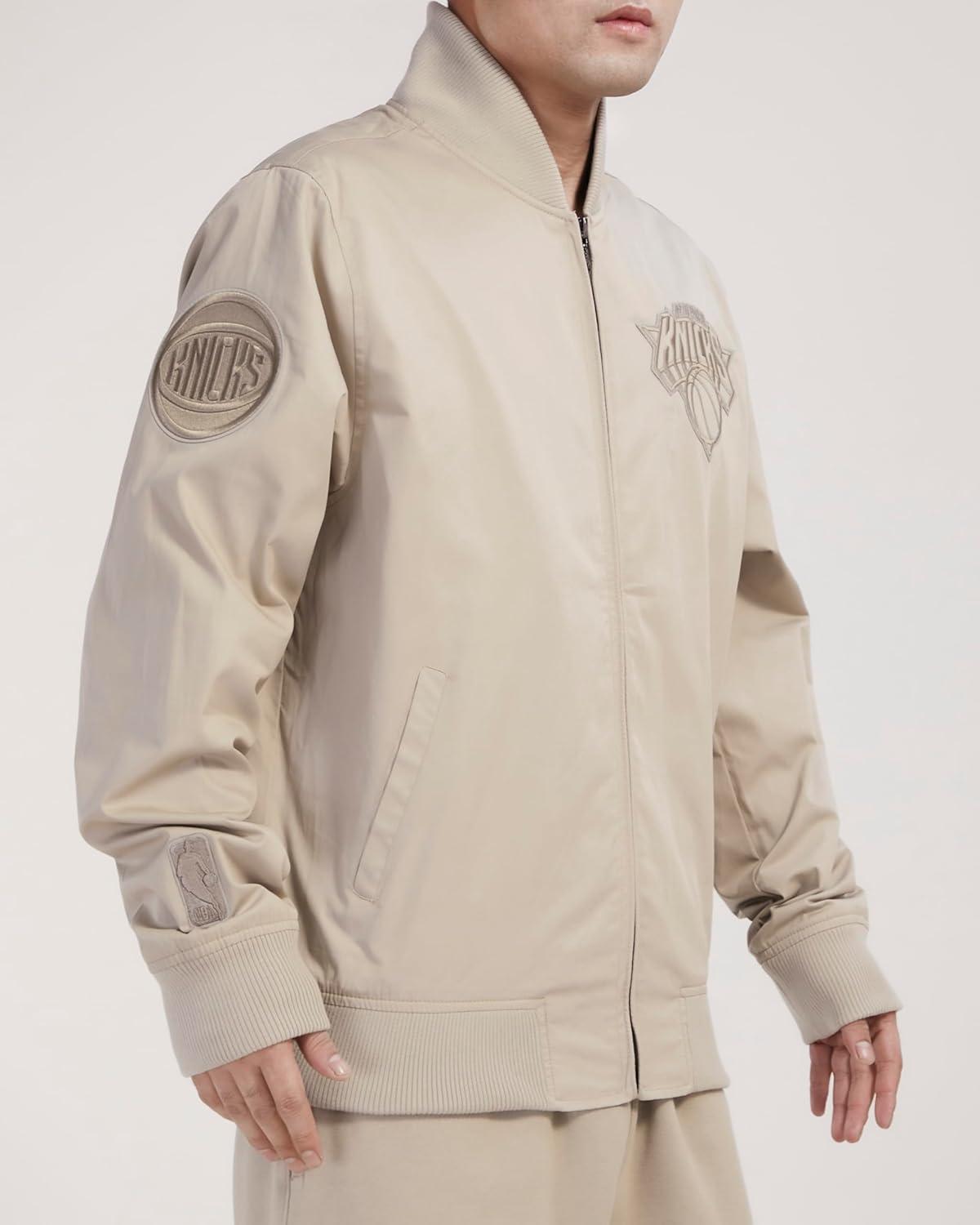 imagePro Standard Mens NBA Neutral Twill JacketTaupe
