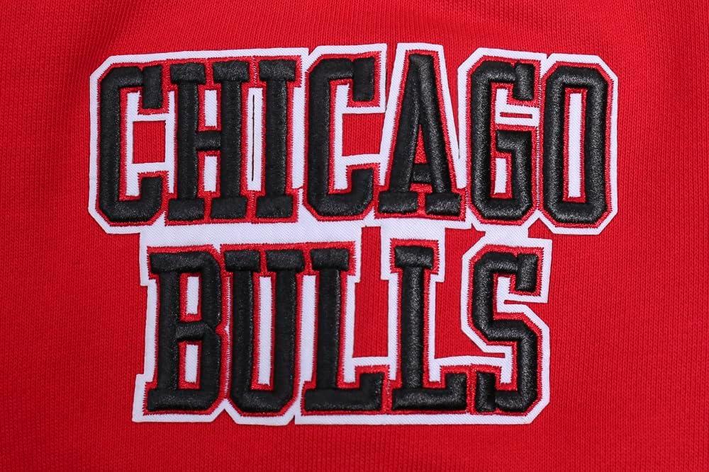imagePro Standard Mens NBA Old English Pull Over HoodieRed