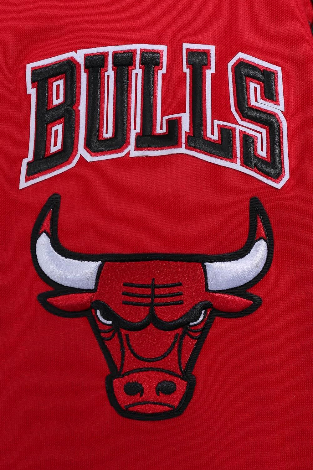 imagePro Standard Mens NBA Old English Pull Over HoodieRed