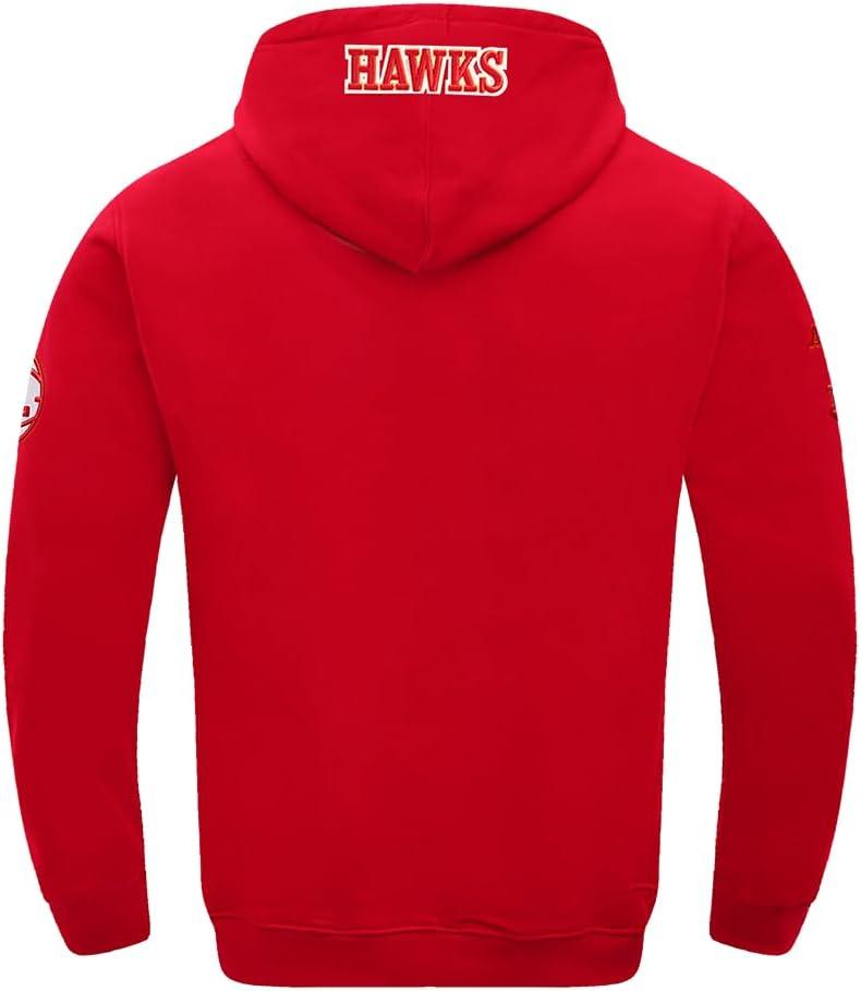 imagePro Standard Mens NBA Old English Pull Over HoodieRed