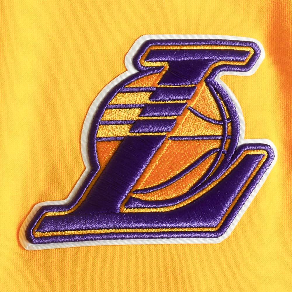 imagePro Standard Mens NBA Old English Pull Over HoodieYellow