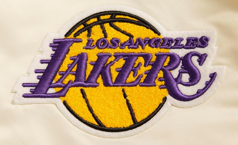 imagePro Standard Mens NBA Retro Classics Satin JacketEggshell Purple