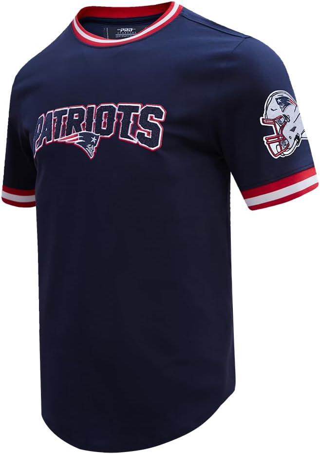 imagePro Standard Mens NFL Classic Chenille Short Sleeve TeeMidnight Navy