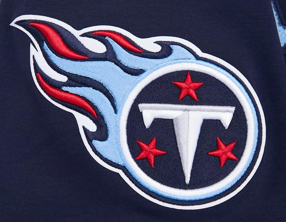imagePro Standard Mens NFL Classic Chenille Short Sleeve TeeMidnight Navy