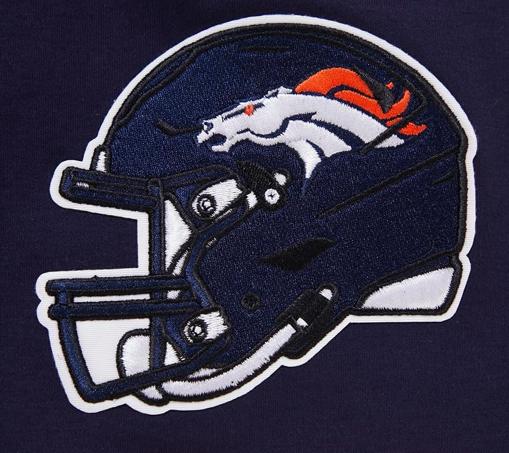 imagePro Standard Mens NFL Classic Chenille Short Sleeve TeeMidnight Navy