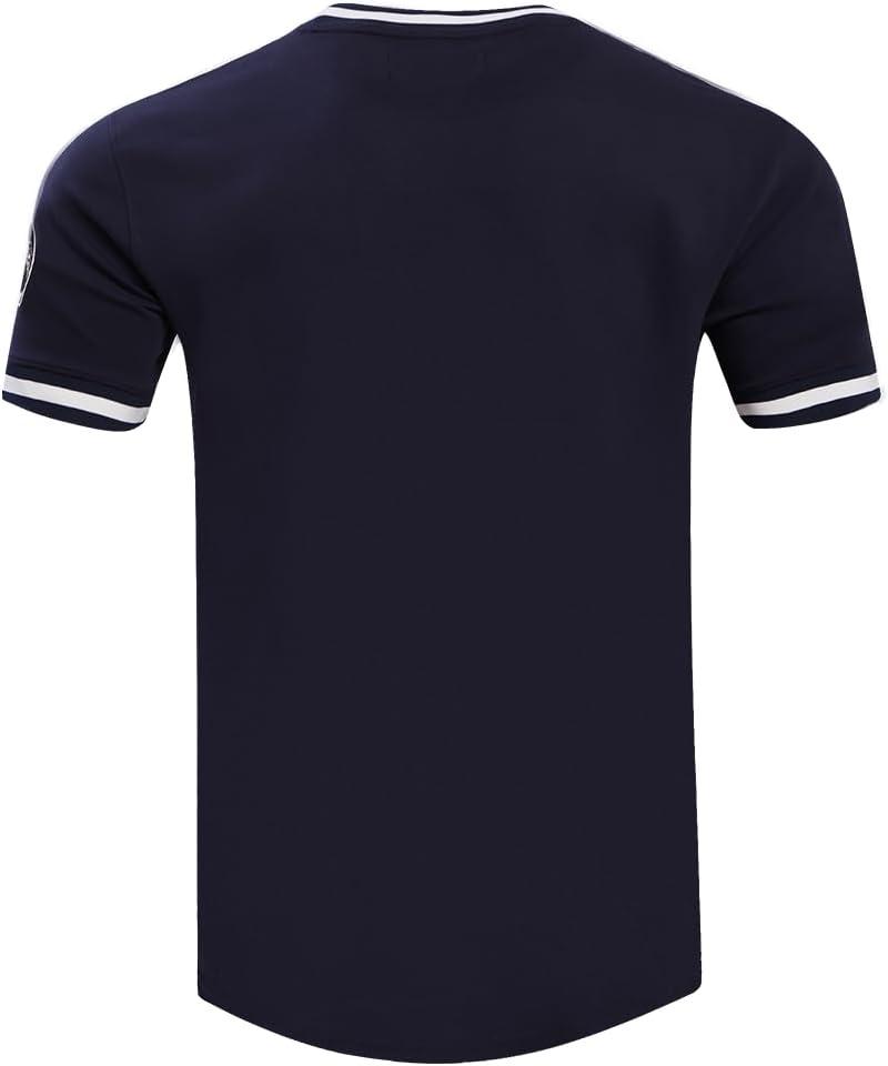 imagePro Standard Mens NFL Classic Chenille Short Sleeve TeeMidnight Navy