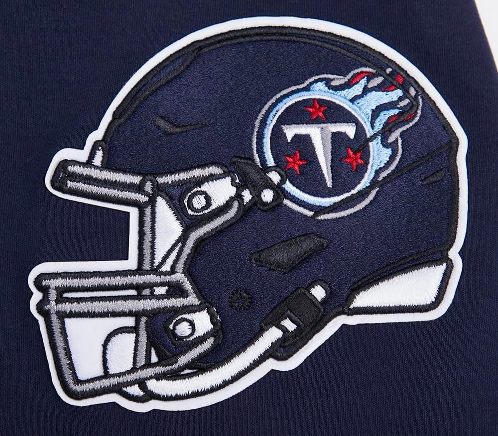 imagePro Standard Mens NFL Classic Chenille Short Sleeve TeeMidnight Navy
