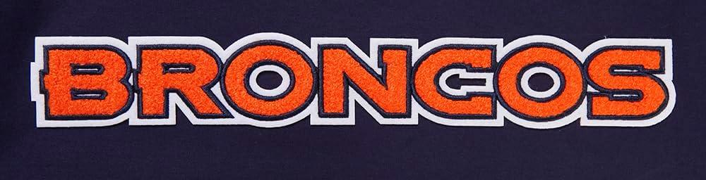 imagePro Standard Mens NFL Classic Chenille Short Sleeve TeeMidnight Navy