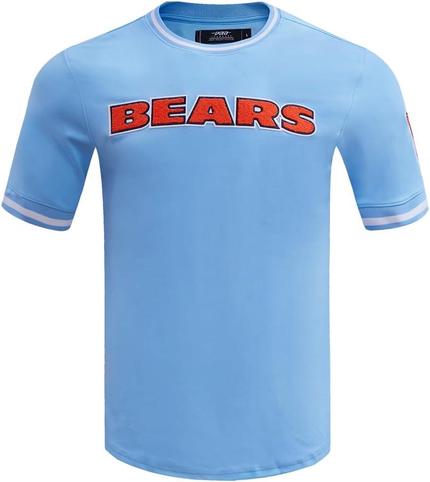imagePro Standard Mens NFL Classic Chenille Short Sleeve TeeUniversity Blue