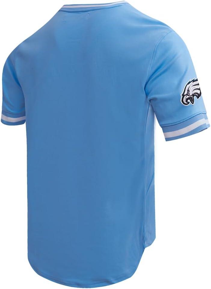 imagePro Standard Mens NFL Classic Chenille Short Sleeve TeeUniversity Blue