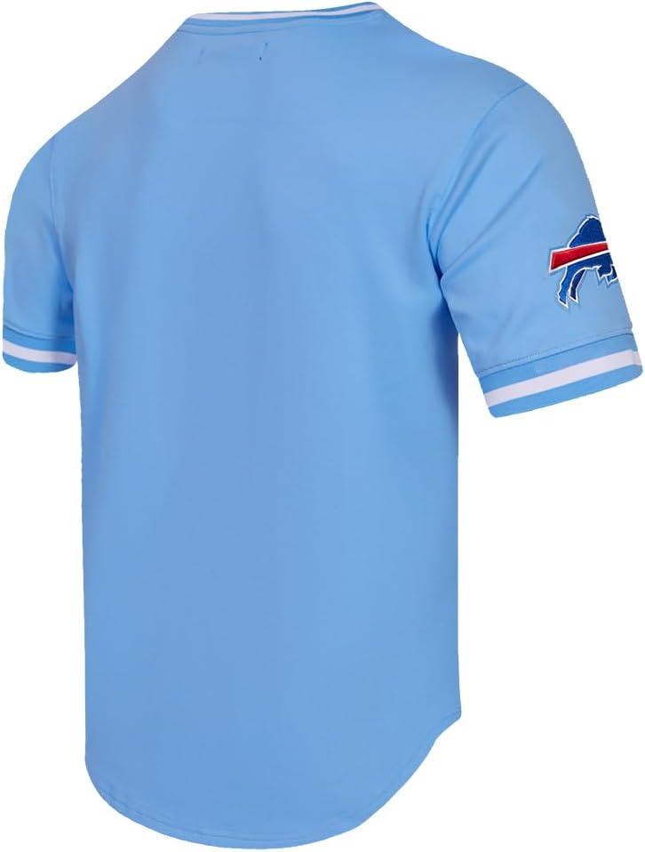imagePro Standard Mens NFL Classic Chenille Short Sleeve TeeUniversity Blue