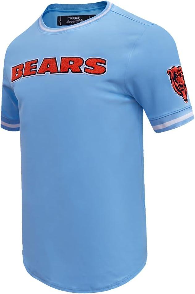 imagePro Standard Mens NFL Classic Chenille Short Sleeve TeeUniversity Blue