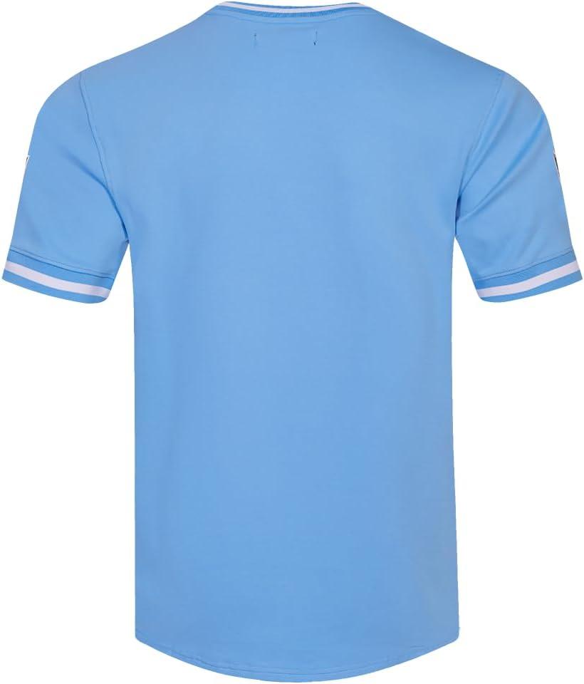 imagePro Standard Mens NFL Classic Chenille Short Sleeve TeeUniversity Blue